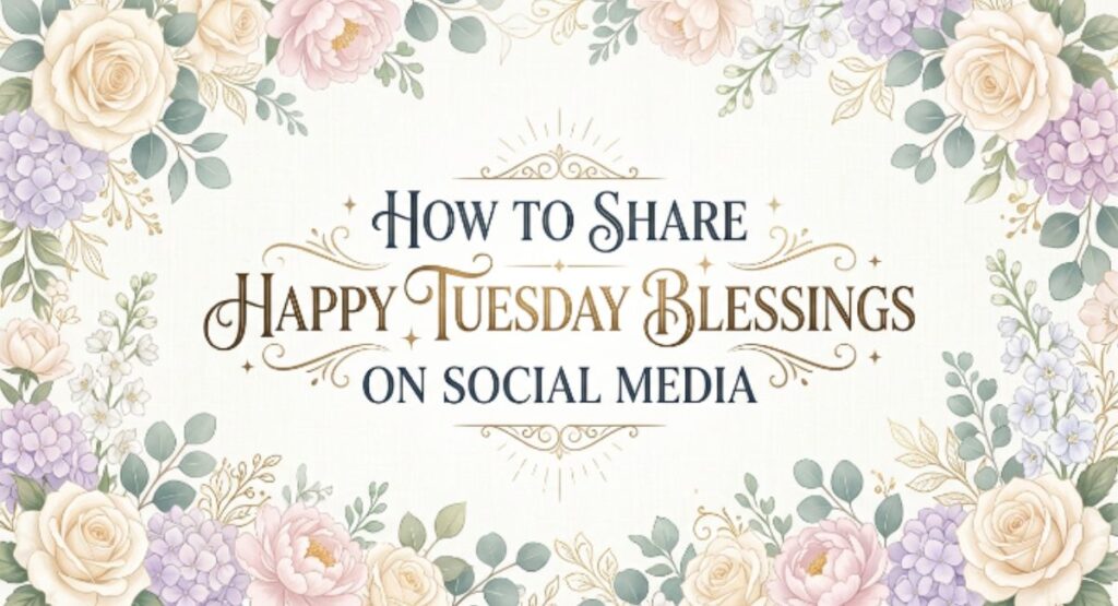 How to Share Happy Tuesday Blessings on Social Media