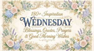 Inspiration Wednesday Blessings