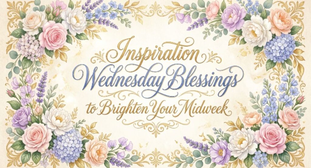Inspiration Wednesday Blessings to Brighten Your Midweek