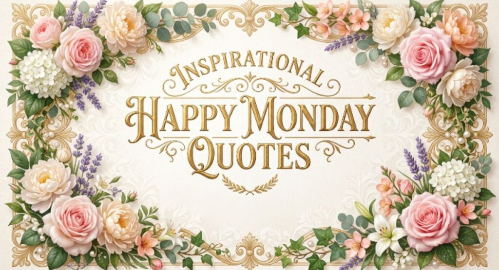 Inspirational Happy Monday Quotes