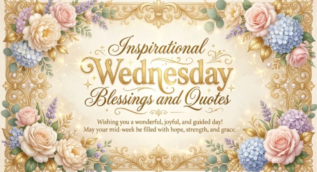 Inspirational Wednesday Blessings and Quotes