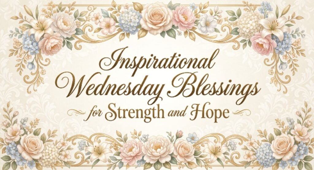 Inspirational Wednesday Blessings for Strength and Hope