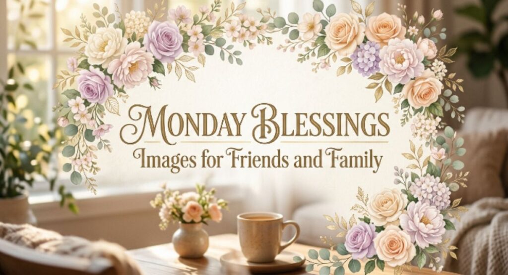 Monday Blessings Images for Friends and Family