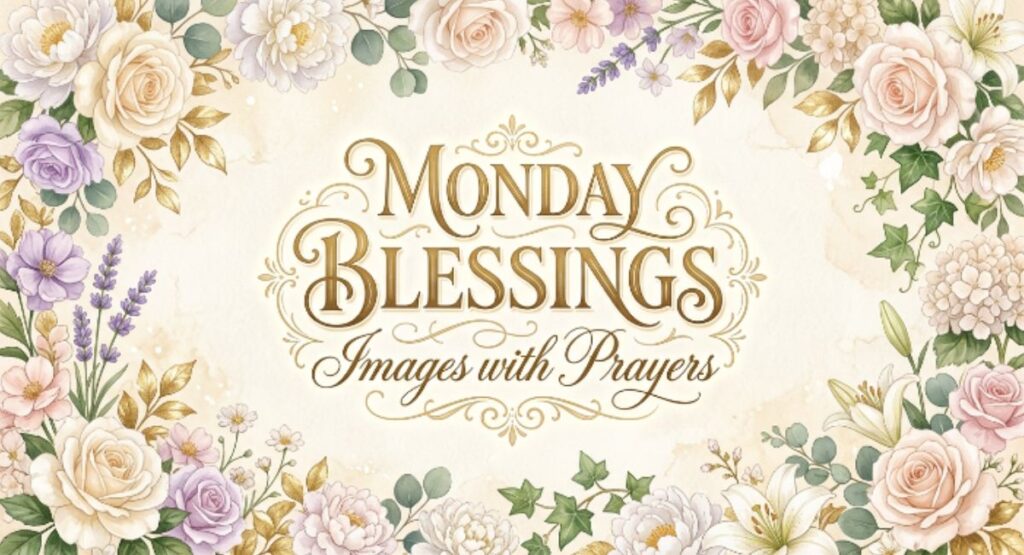 Monday Blessings Images with Prayers