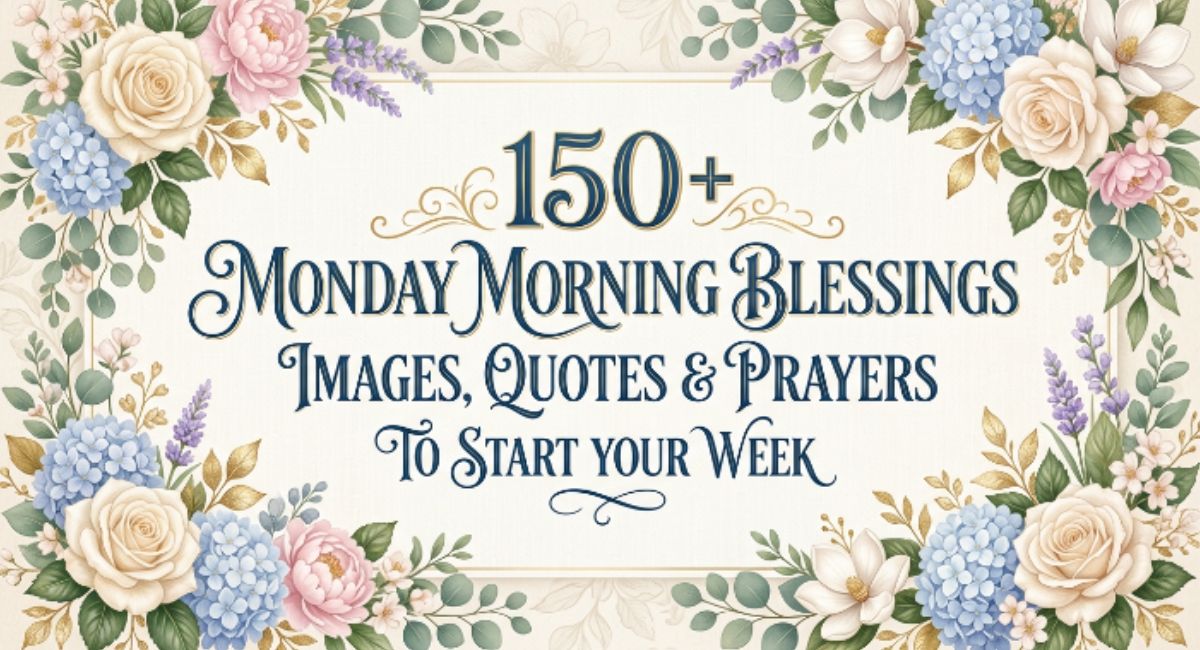 Monday Morning Blessings