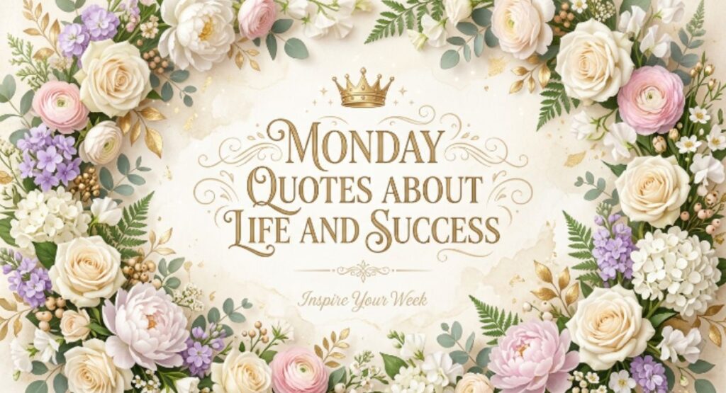 Monday Quotes About Life and Success