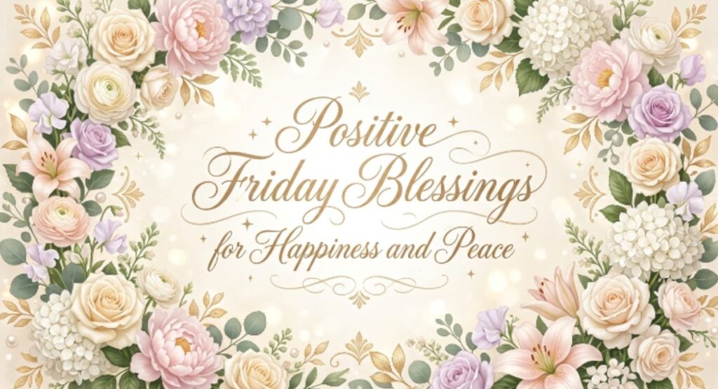 Positive Friday Blessings for Happiness and Peace