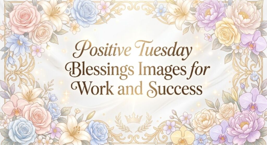 Positive Tuesday Blessings Images for Work and Success