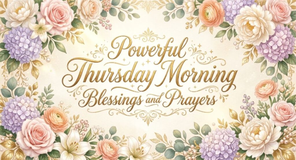 Powerful Thursday Morning Blessings and Prayers