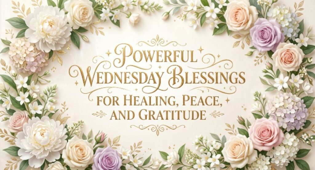 Powerful Wednesday Blessings for Healing, Peace, and Gratitude