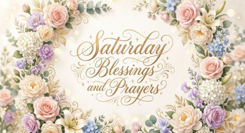 Saturday Blessings and Prayers
