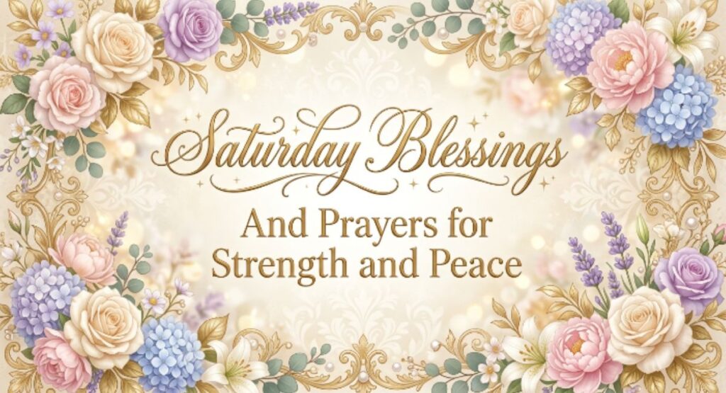 Saturday Blessings and Prayers for Strength and Peace