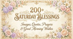 Saturday Blessings Images