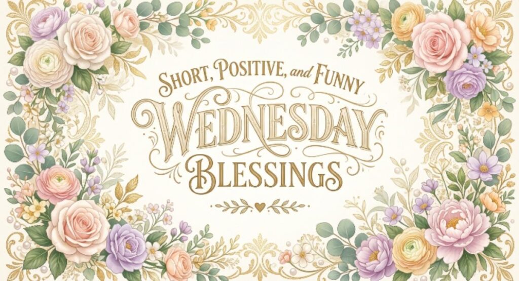 Short, Positive, and Funny Wednesday Blessings