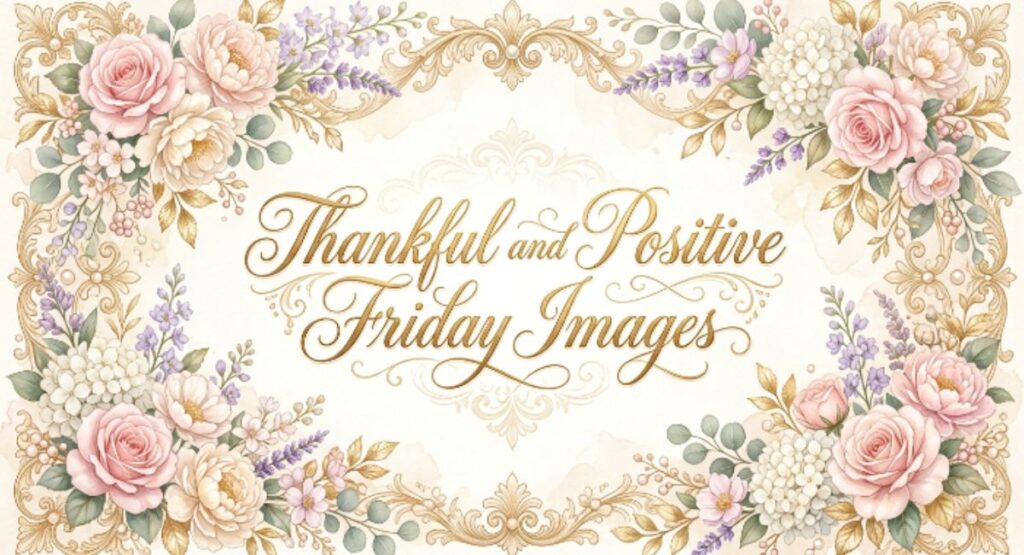 Thankful and Positive Friday Images