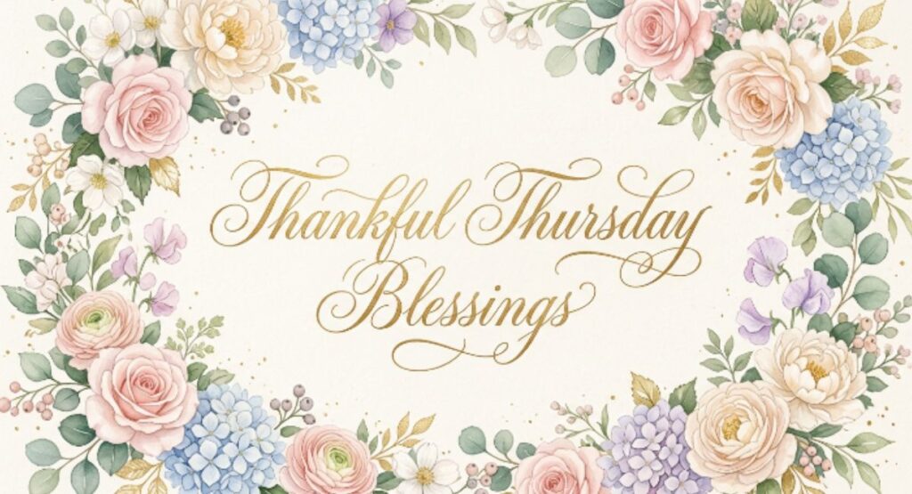 Thankful Thursday Blessings
