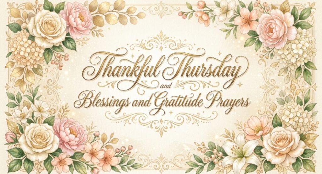 Thankful Thursday Blessings and Gratitude Prayers