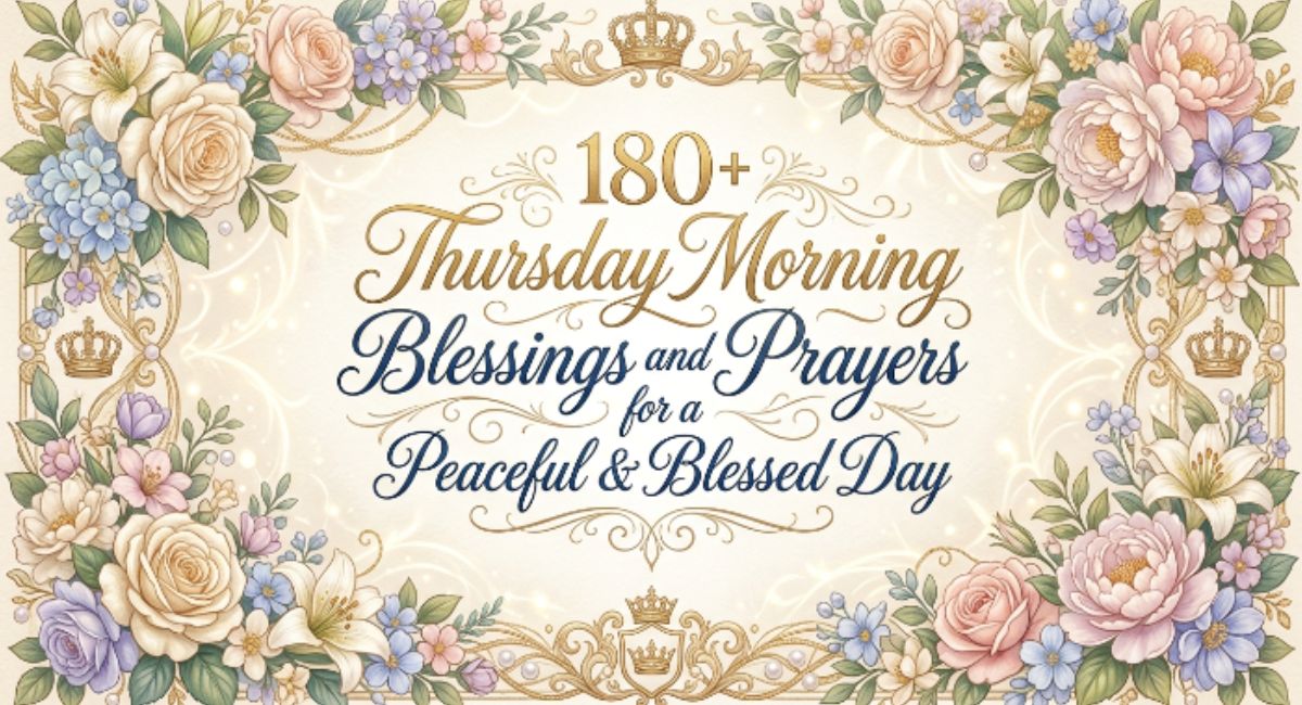 Thursday Morning Blessings and Prayers