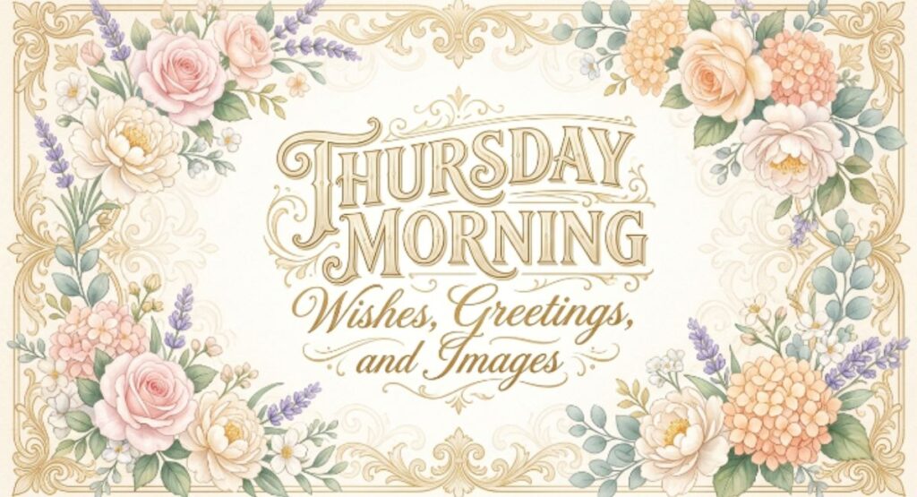Thursday Morning Wishes, Greetings, and Images