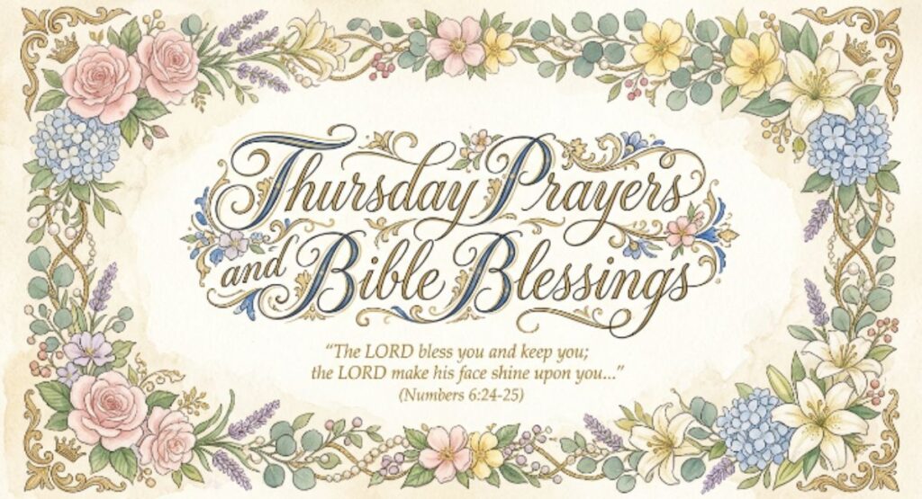 Thursday Prayers and Bible Blessings