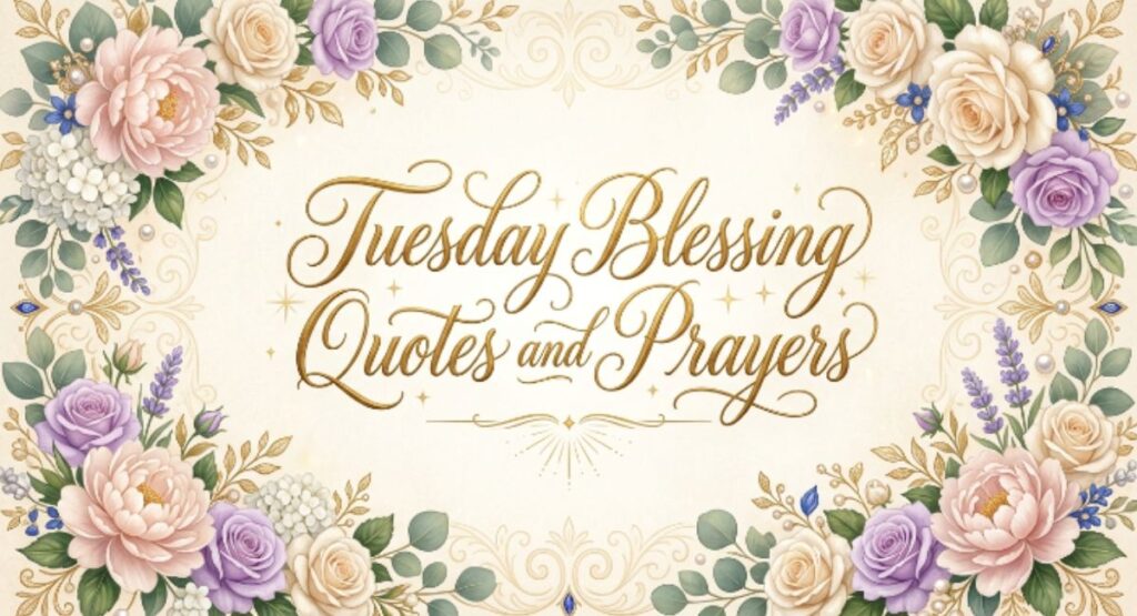 Tuesday Blessing Quotes and Prayers