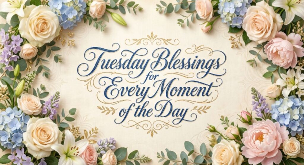 Tuesday Blessings for Every Moment of the Day