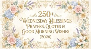Wednesday Blessings