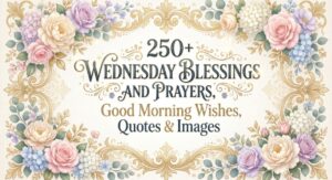 Wednesday Blessings and Prayers