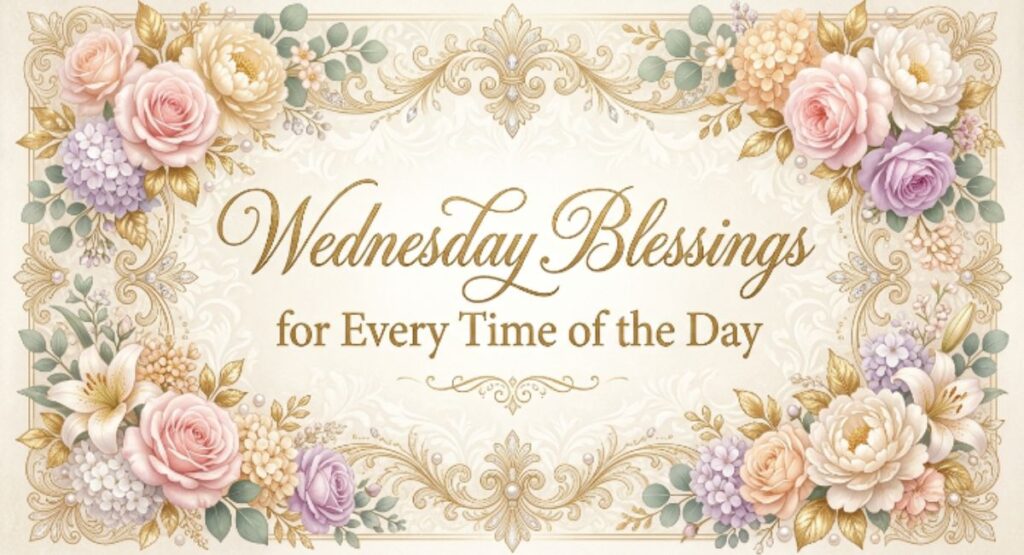 Wednesday Blessings for Every Time of the Day