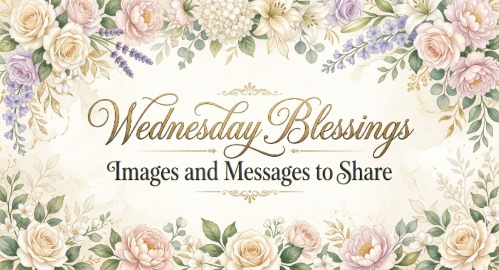 Wednesday Blessings Images and Messages to Share