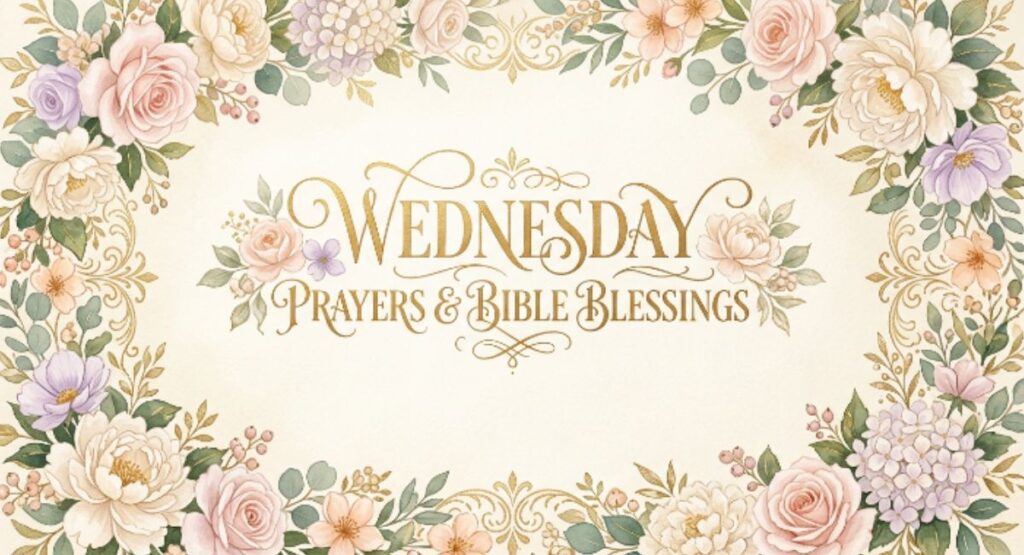 Wednesday Prayers & Bible Blessings