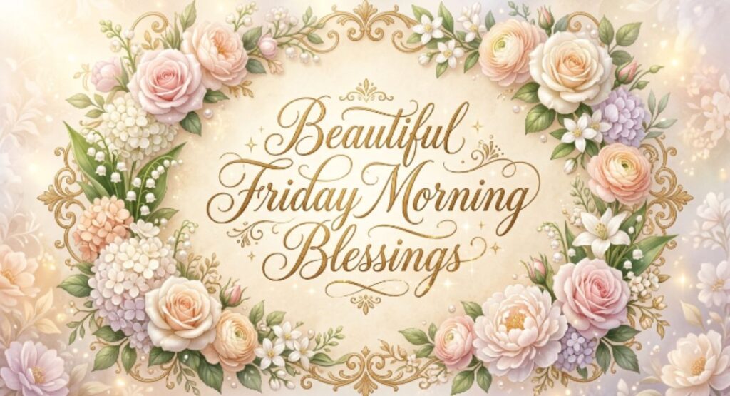 Beautiful Friday Morning Blessings