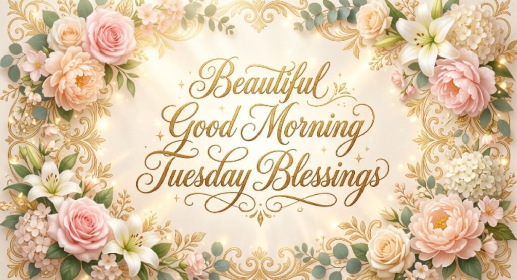 Beautiful Good Morning Tuesday Blessings