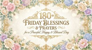Friday Blessings and Prayers