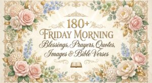 Friday Morning Blessings