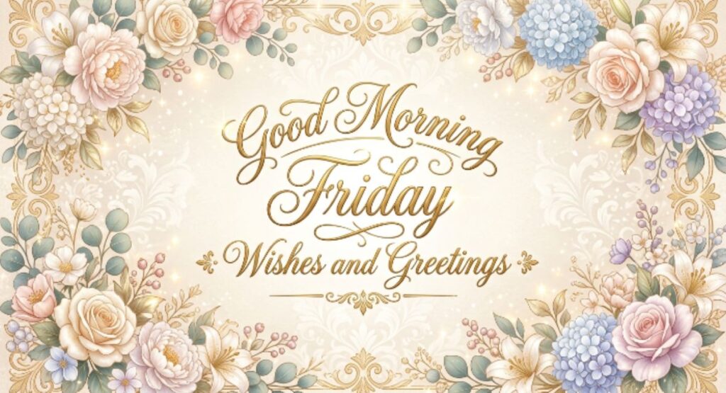 Good Morning Friday Wishes and Greetings