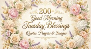 Good Morning Tuesday Blessings
