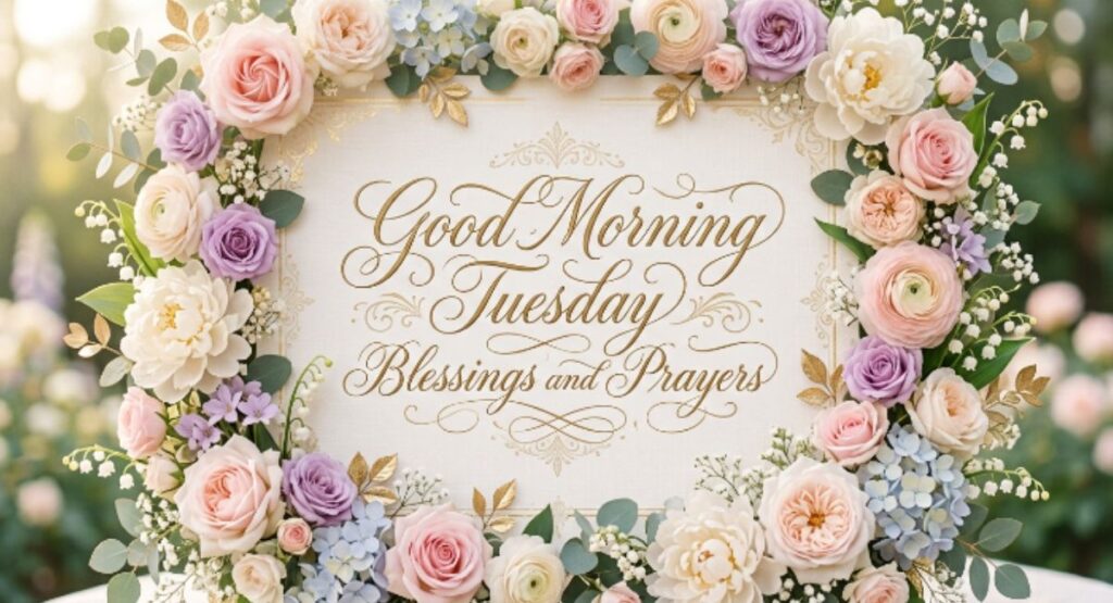 Good Morning Tuesday Blessings and Prayers