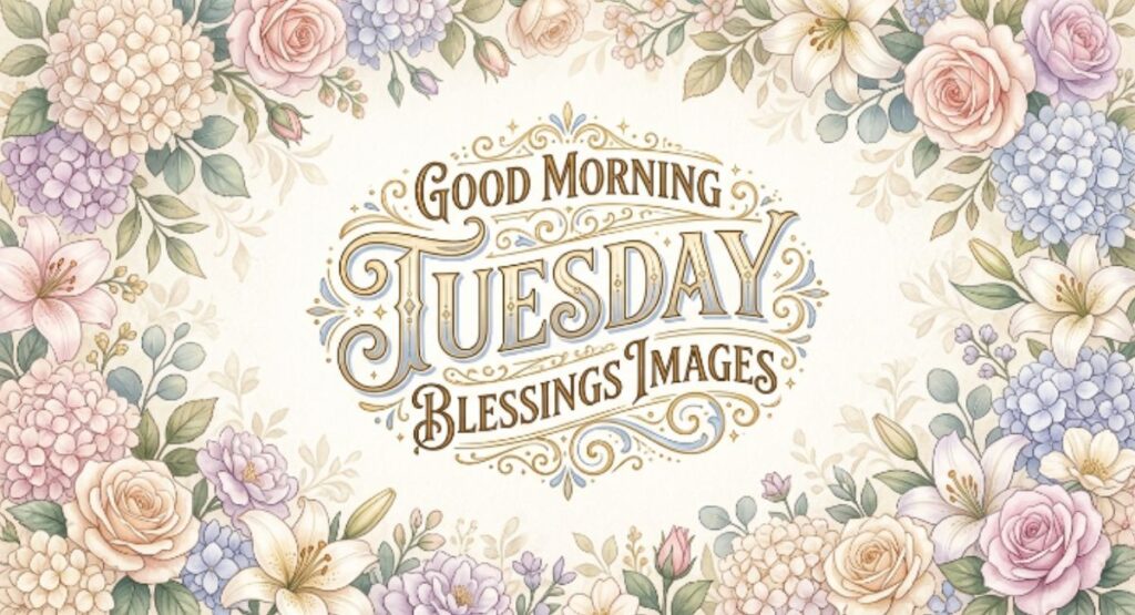 Good Morning Tuesday Blessings Images