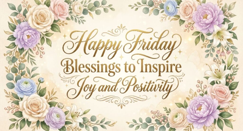 Happy Friday Blessings to Inspire Joy and Positivity