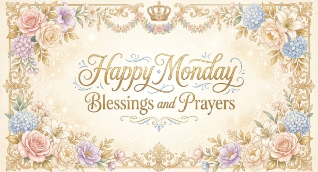 Happy Monday Blessings and Prayers