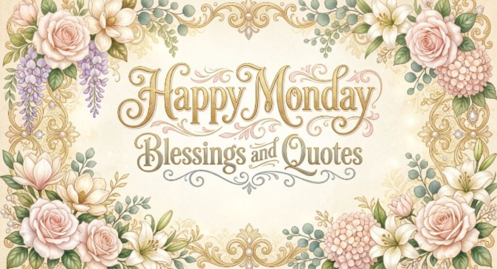 Happy Monday Blessings and Quotes