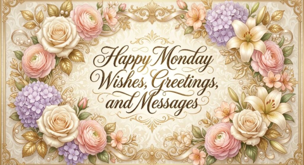 Happy Monday Wishes, Greetings, and Messages