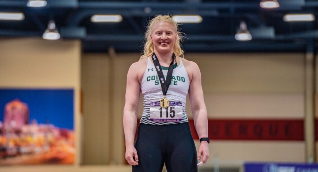 Mya Lesnar College Career at Colorado State University
